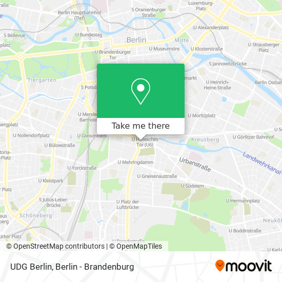 Карта UDG Berlin
