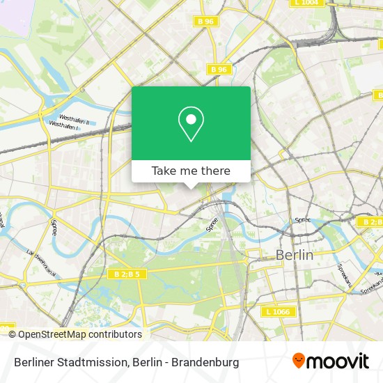 Berliner Stadtmission map