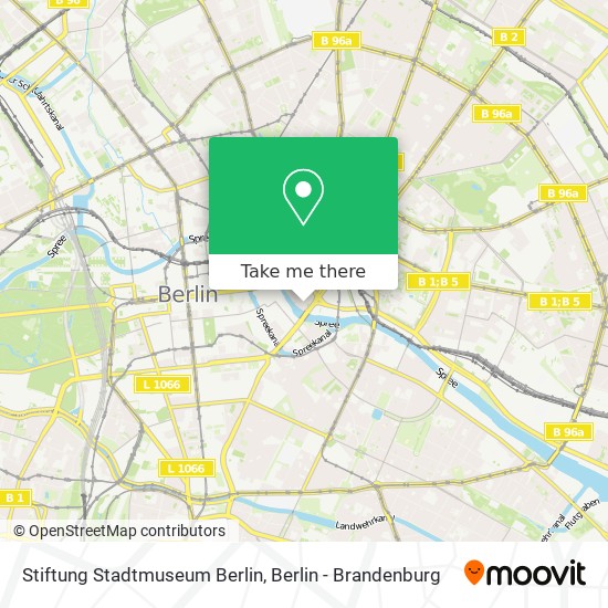 Stiftung Stadtmuseum Berlin map