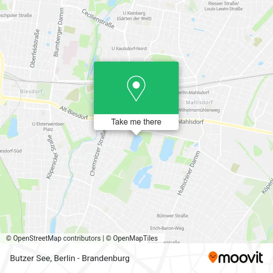 Карта Butzer See