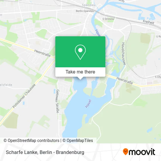 Карта Scharfe Lanke