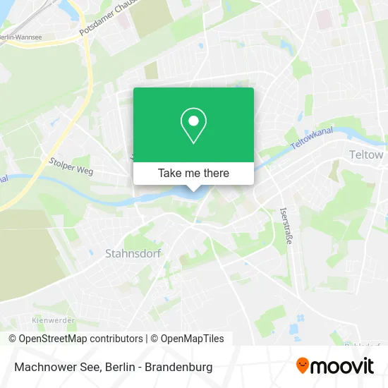 Карта Machnower See