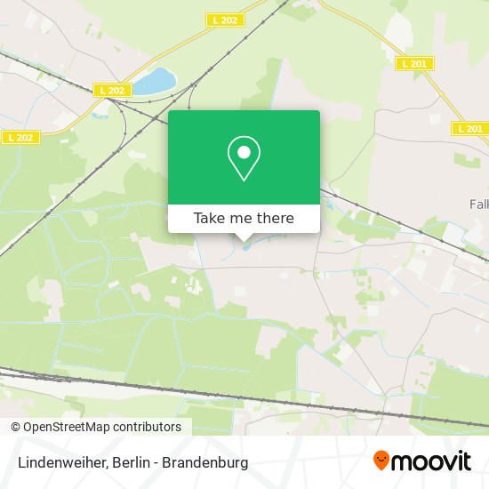 Lindenweiher map