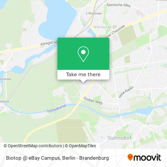 Карта Biotop @ eBay Campus