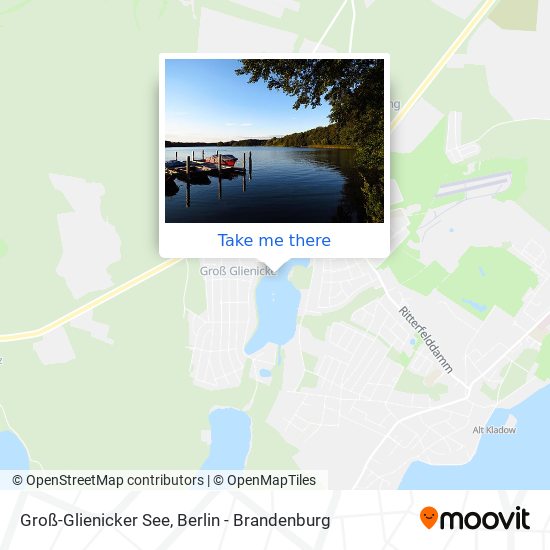 Карта Groß-Glienicker See