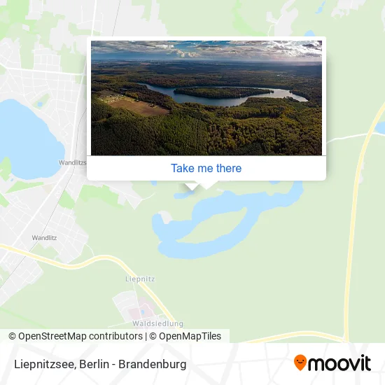 Карта Liepnitzsee