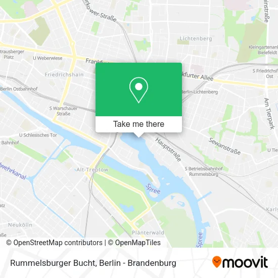 Карта Rummelsburger Bucht