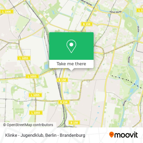 Klinke - Jugendklub map