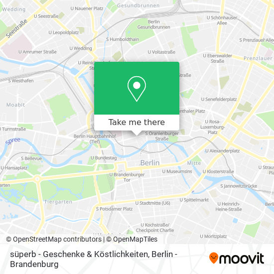 süperb - Geschenke & Köstlichkeiten map