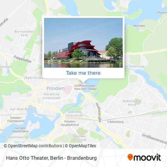 Hans Otto Theater map