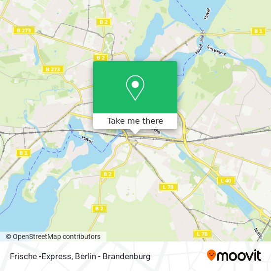 Frische -Express map