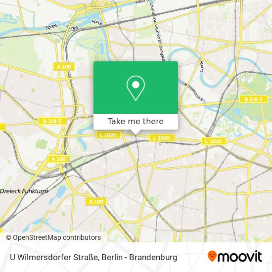 U Wilmersdorfer Straße map