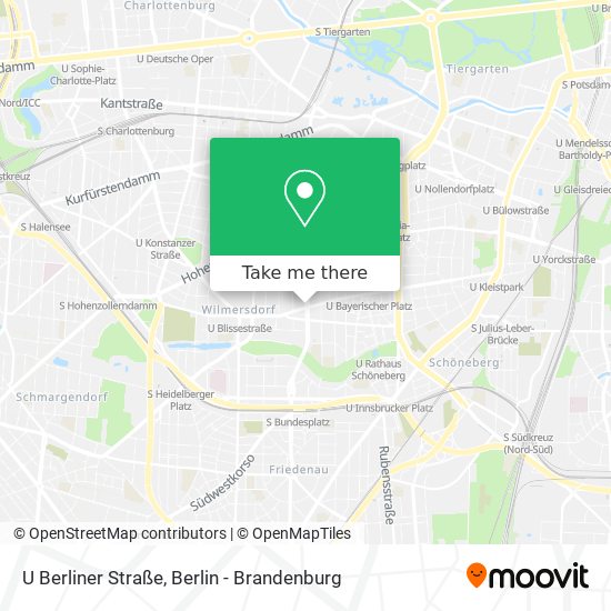 Карта U Berliner Straße