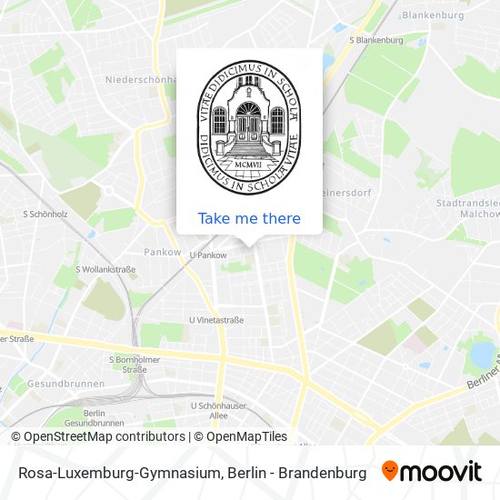 Rosa-Luxemburg-Gymnasium map