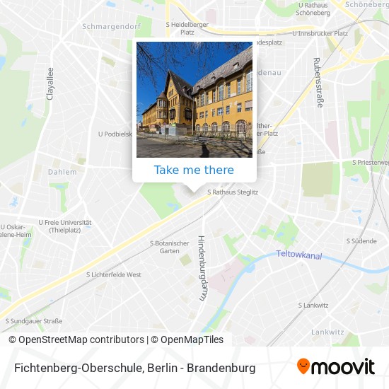 Fichtenberg-Oberschule map