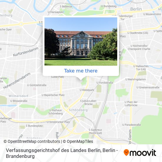 Карта Verfassungsgerichtshof des Landes Berlin