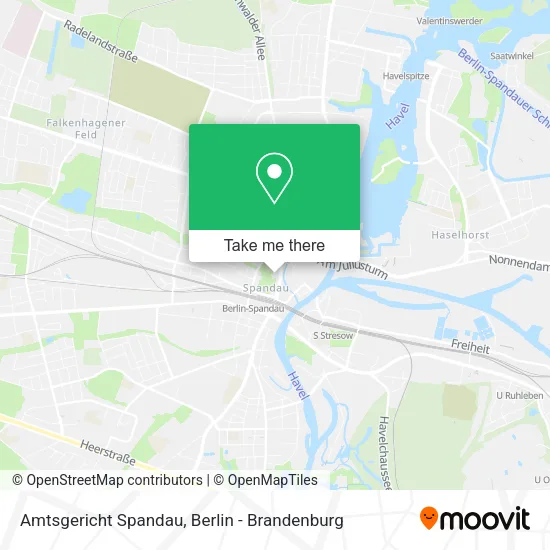 Карта Amtsgericht Spandau