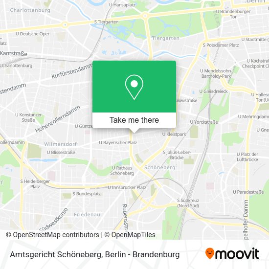 Amtsgericht Schöneberg map