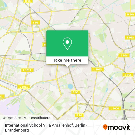 Карта International School Villa Amalienhof