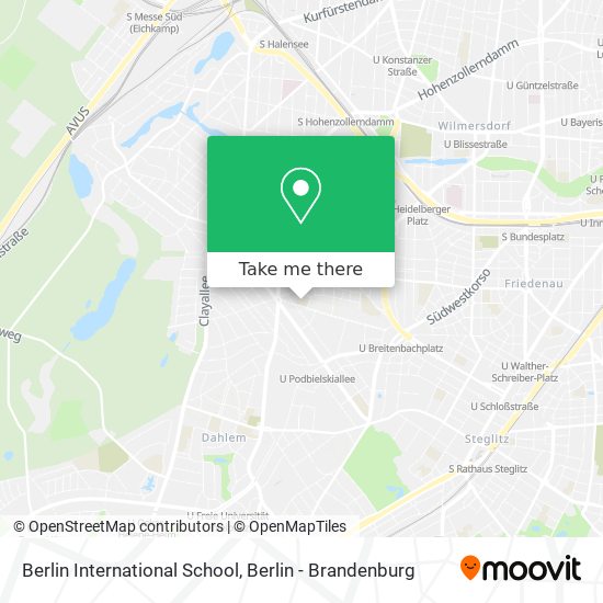 Карта Berlin International School