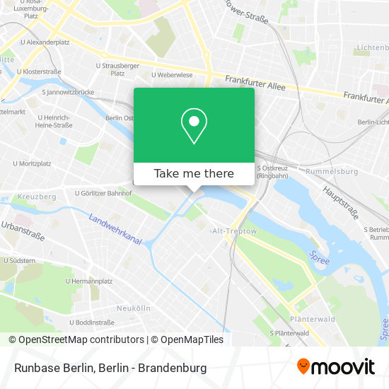 Карта Runbase Berlin