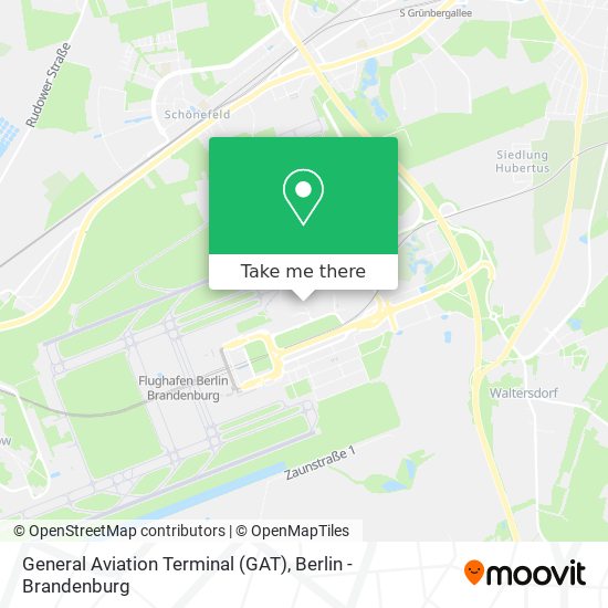 General Aviation Terminal (GAT) map