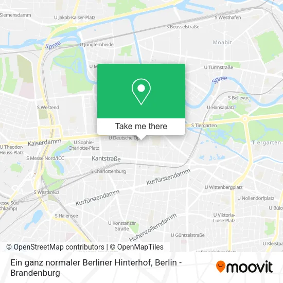 Карта Ein ganz normaler Berliner Hinterhof