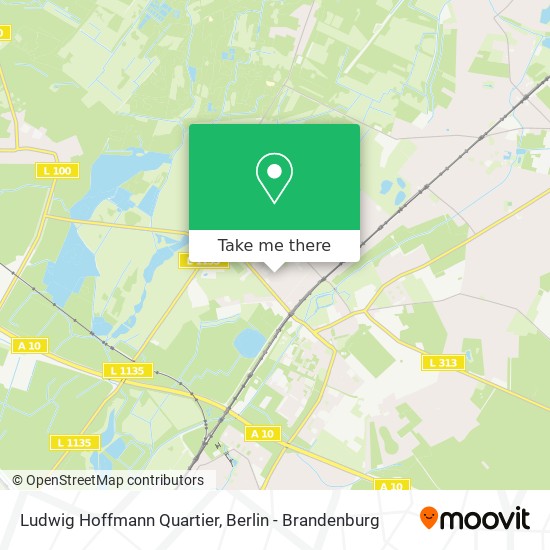 Ludwig Hoffmann Quartier map