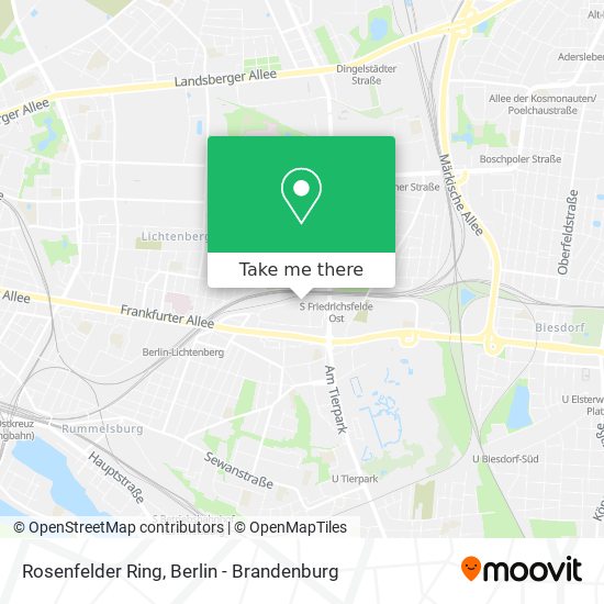 Rosenfelder Ring map