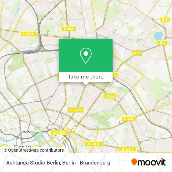 Карта Ashtanga Studio Berlin