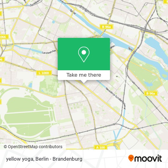 yellow yoga map