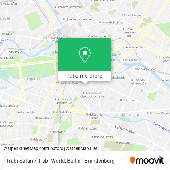 Trabi-Safari / Trabi-World map
