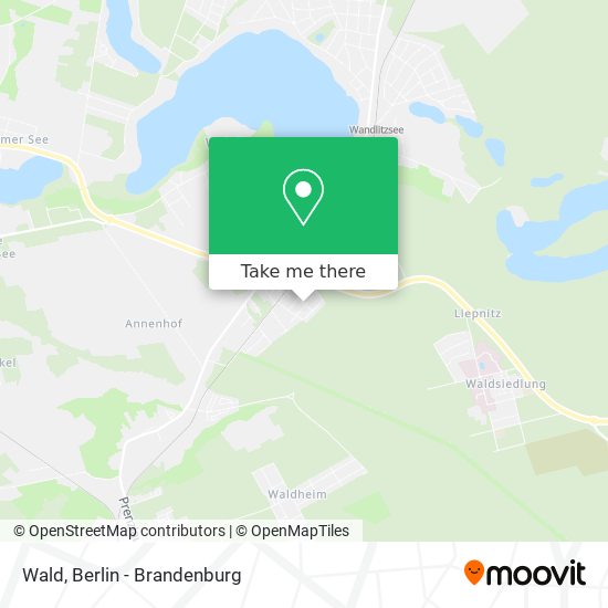 Wald map