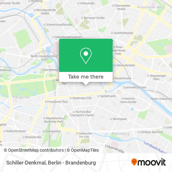 Schiller-Denkmal map