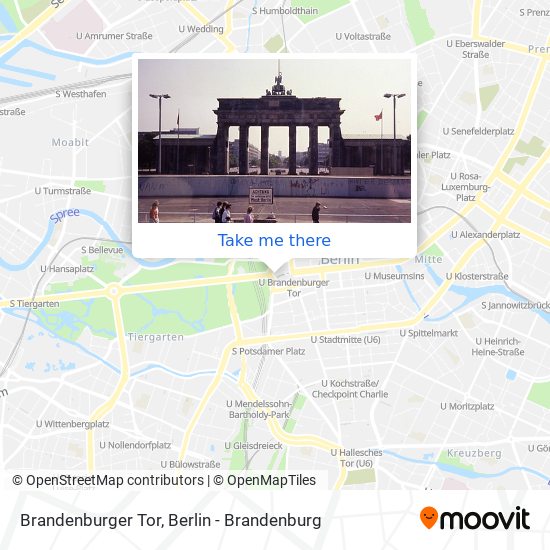 Brandenburger Tor map