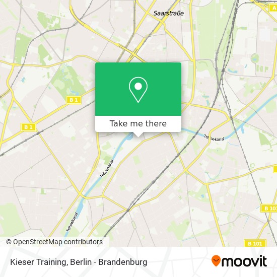 Kieser Training map