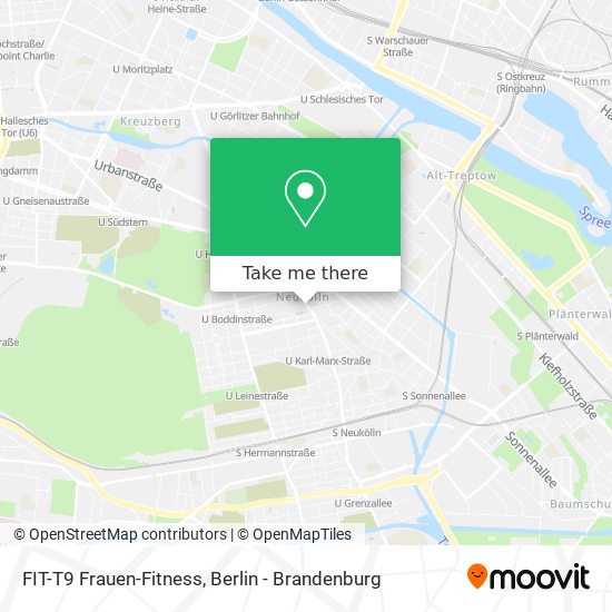 FIT-T9 Frauen-Fitness map