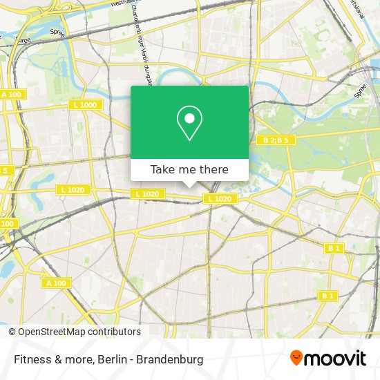 Fitness & more map