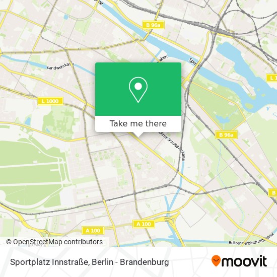 Sportplatz Innstraße map