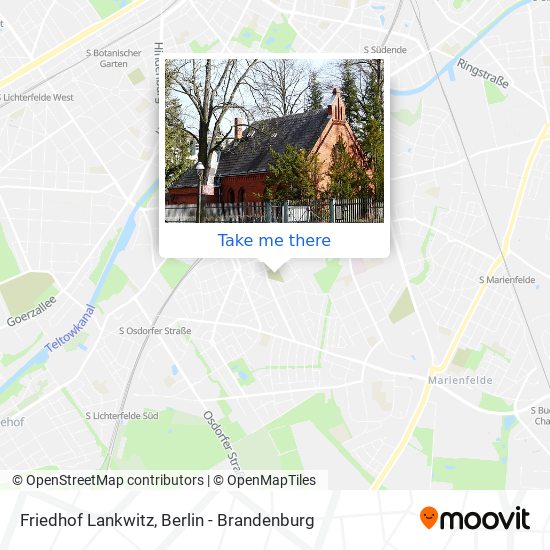 Friedhof Lankwitz map