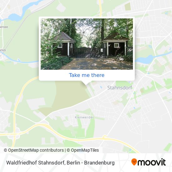 Waldfriedhof Stahnsdorf map
