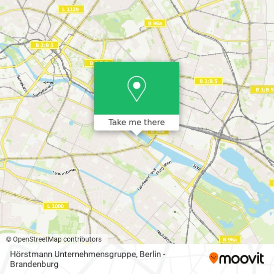 Hörstmann Unternehmensgruppe map