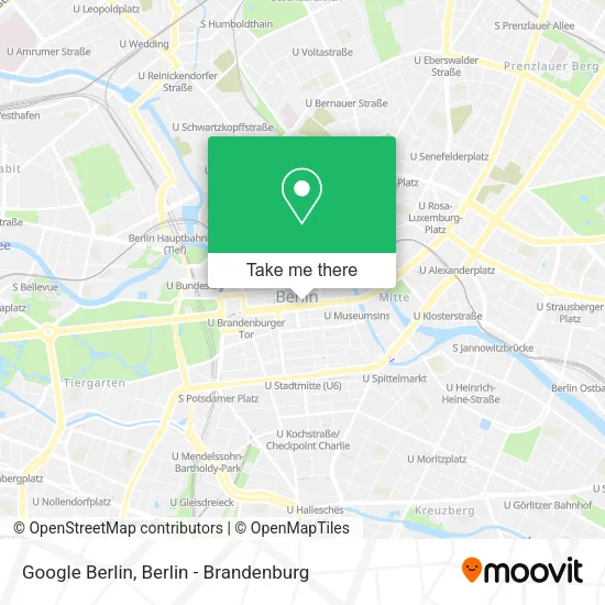 Карта Google Berlin