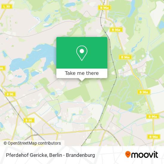 Pferdehof Gericke map