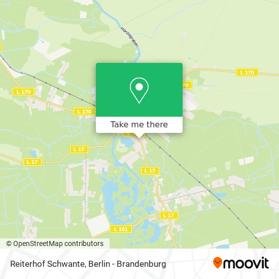 Reiterhof Schwante map