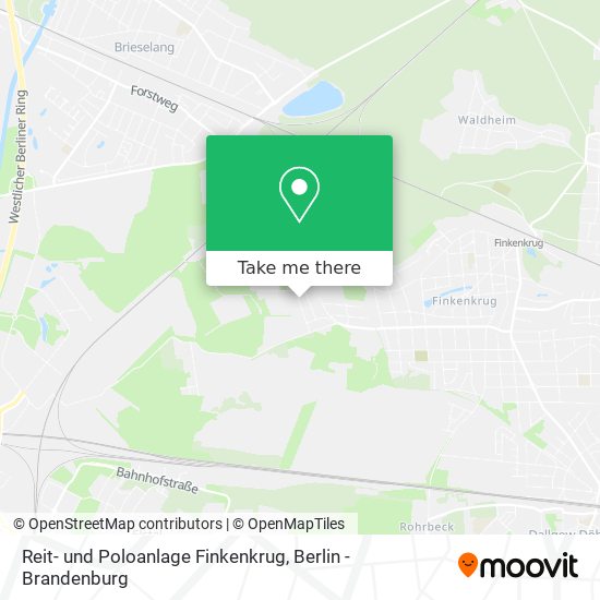 Reit- und Poloanlage Finkenkrug map