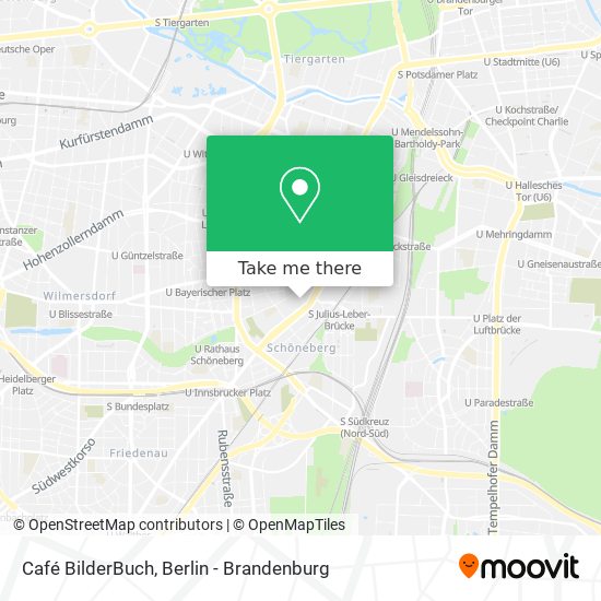 Карта Café BilderBuch