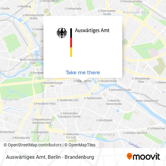 Auswärtiges Amt map