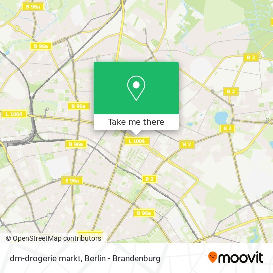 dm-drogerie markt map