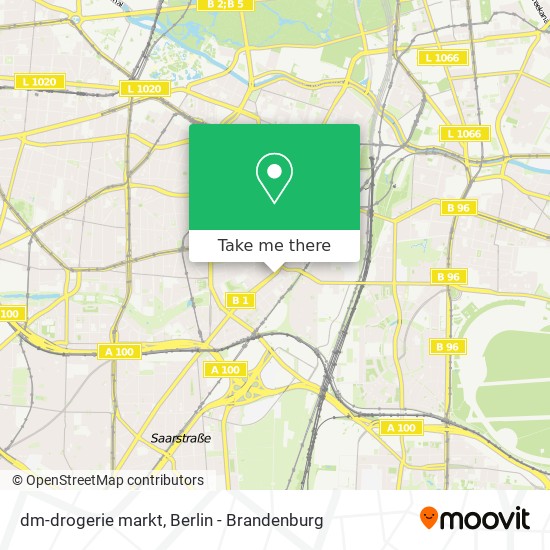 dm-drogerie markt map